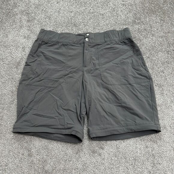 Columbia Saturday Trail Convertible Pants To Shorts Womens Medium Dark Gray 31x8 - Picture 1 of 14